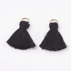 Polycotton(Polyester Cotton) Tassel Pendant Decorations FIND-S280-01-1