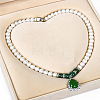 Natural Freshwater Pearl Beaded Necklaces for Women WGE4EAE-34-1