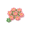 Seed Beads Beaded Charms PALLOY-MZ00417-05-4