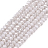 Electroplate Glass Beads Strands LS-EGLA-A044-P1mm-A19-1