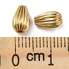 Rack Plating Eco-friendly Brass Beads KK-M257-20G-3