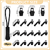 10 Sets Plastic & Nylon & Alloy Universal Zipper Repair Kit FIND-HY0005-33-2