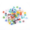 Faceted Bicone Transparent Glass Beads GLAA-E019-3mm-M2-1