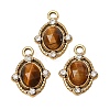 Natural Tiger Eye Faceted Pendants GG-CBA38A9-01G-02-1
