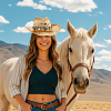 4Pcs 4 Styles Imitation Leather Hat Bands DIY-PH0035-93-3