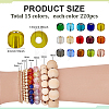 Glass Seed Beads SEED-PH0012-11-4mm-WH-2