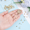 15 Pairs 304 Stainless Steel Stud Earring Findings STAS-BBC0010-24-3