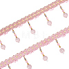 Curtain Plastic Beaded Fringe Trim OCOR-WH0090-69B-1