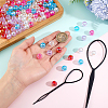 1Bag Plastic Hair Braiding Tool FIND-PH0061-99-3