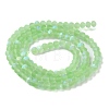 Transparent Glass Beads Strands X1-EGLA-A034-T4mm-MB09-3