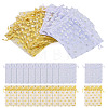 24Pcs 2 Colors Hot Stamping Polka Dot Organza Jewelry Drawstring Bags ABAG-TADJ0001-06B-1