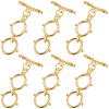 10 Sets Brass Toggle Clasps KK-BBC0021-03-1