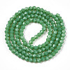 Opaque Solid Color Imitation Jade Glass Beads Strands LS-EGLA-A039-P2mm-D08-3