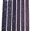 Electroplate Opaque Solid Color Glass Beads Strands LS-EGLA-A044-P6mm-L11-2