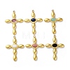 Natural Mixed Stone Pendants STAS-Z099-12G-1