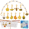 Bee & Honeycomb Theme DIY Knitting Tools HJEW-SC00023-1