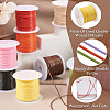  10 Rolls 10 Colors Waxed Polyester Cords YC-TA0001-04-11