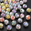 Transparent Acrylic Beads X-TACR-S152-04B-1
