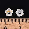 Frosted Transparent Acrylic Beads X-OACR-N137-72A-4