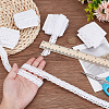 4 Rolls 4 Styles Cotton Flower Lace Ribbon OCOR-FG0002-77A-3