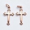 Brass Pendants KK-J279-30RG-NR-1