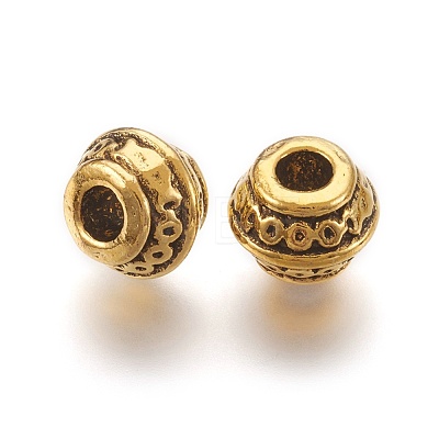 Tibetan Style Spacer Beads X-GLF0586Y-NF-1