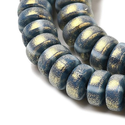 Handmade Polymer Clay Beads Strands CLAY-H006-03D-1