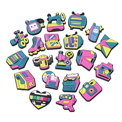 Retro Style PVC Cabochons KY-K016-01-1