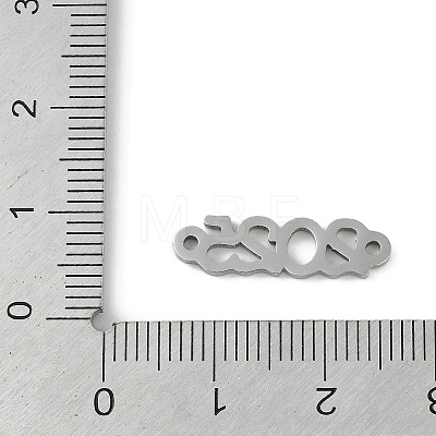 Non-Tarnish 304 Stainless Steel Connector Charms STAS-L279-019P-1