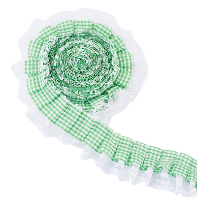 12.5 Yards Polyester Pleated Ribbon OCOR-TA0003-84A-1
