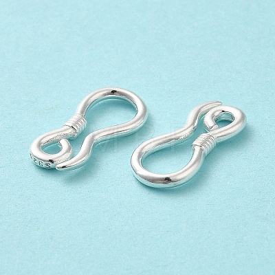 925 Sterling Silver Earring Hooks STER-K174-16S-1