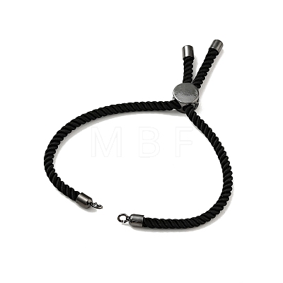 Half Finished Twisted Milan Rope Slider Bracelets LS-FIND-G032-01B-06-1