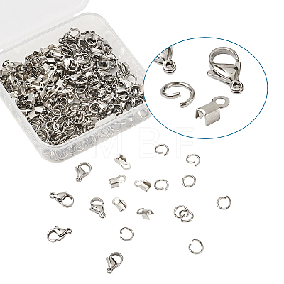 304 Stainless Steel Jewelry Findings Sets STAS-TA0004-07-1