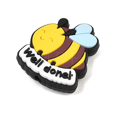 Funny Silicone Beads PL-T045-01H-1