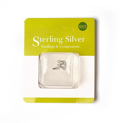 Sterling Silver Cord Ends X-STER-F032-09S-1.5mm-1