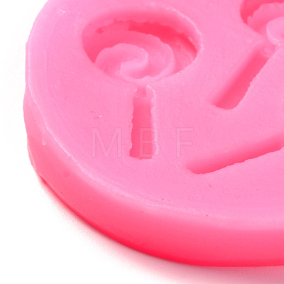 DIY Lollipop Food Grade Silicone Fondant Molds DIY-F072-19-1