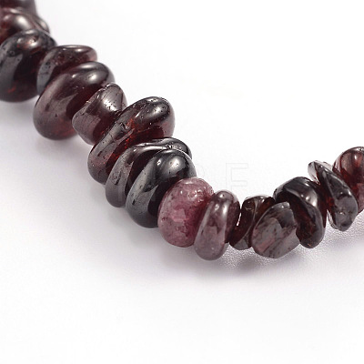 Natural Gemstone Beaded Stretch Bracelets X-BJEW-JB01823-04-1