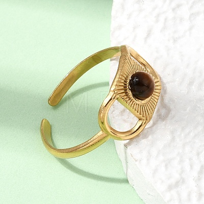 304 Stainless Steel Cuff Open Rings RJEW-F213-01G-06-1