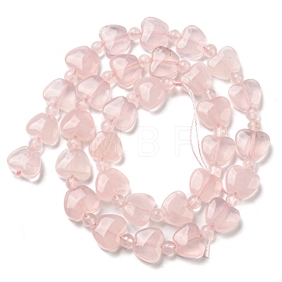Natural Rose Quartz Beads Strands G-C062-A07-01-1