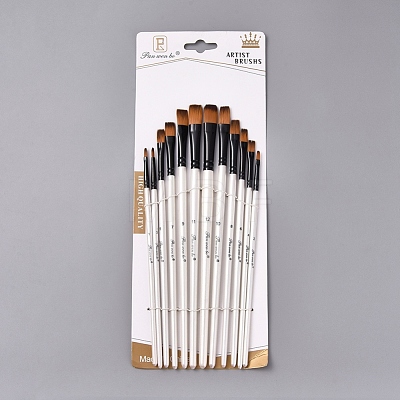 Wood Handle Paint Brushes Set TOOL-L006-06-1