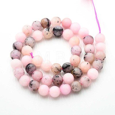 Natural Quartz Beads Strands G-N355-8mm-52-1