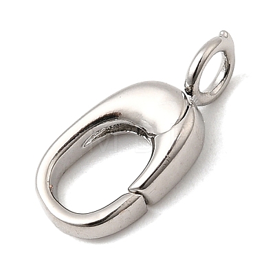 Brass Spring Gate Rings KK-I364-04P-01-1