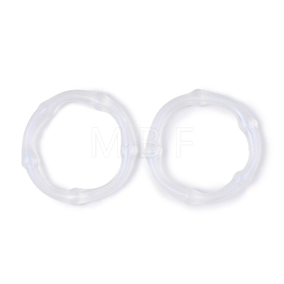 Transparent Acrylic Linking Rings OACR-P007-18-1