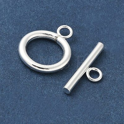 Brass Toggle Clasps KK-Q765-01S-1