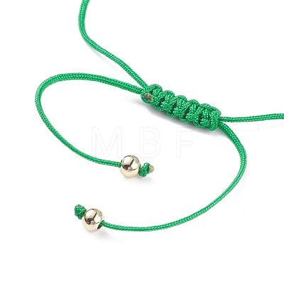 Natural & Synthetic Gemstone Braided Beaded Bracelets for Women BJEW-JB07725-1