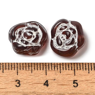 Transparent Lampwork Beads LAMP-P065-01A-10-1