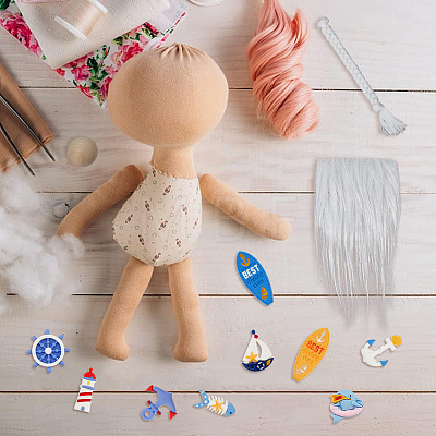 DIY Doll Making Findings Kits DIY-FH0005-38-1