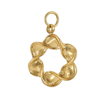 304 Stainless Steel Charms SA-OY001-02G-1