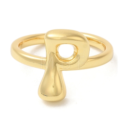 Brass Open Cuff Rings RJEW-U008-06P-G-1