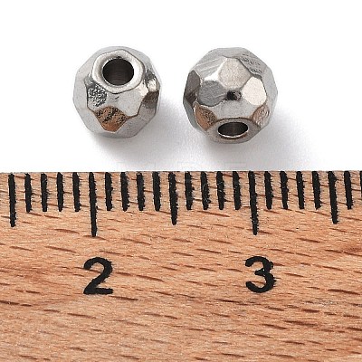 303 Stainless Steel Beads STAS-Q302-13F-P-1